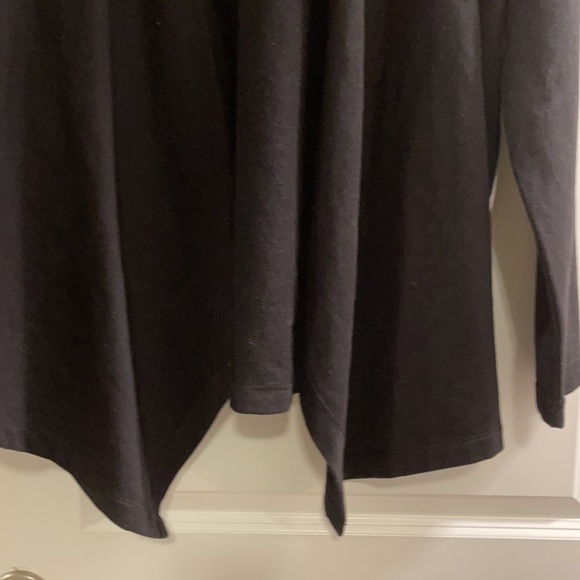 Tommy Hilfiger xl black hoodie open jacket with red stripes NWT - Picture 3 of 6